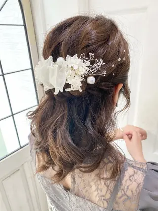 ヘアアレンジ uros.中目黒 moekaのヘアスタイル