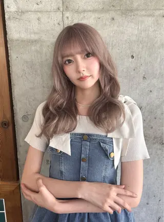 ロング カラー 🧡カラー特化💜 鈴木凱人🤍のヘアスタイル