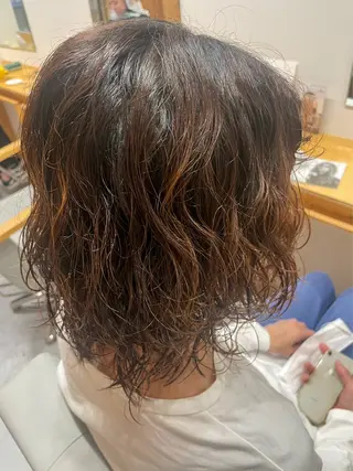 ショート パーマ c& ちはるのヘアスタイル