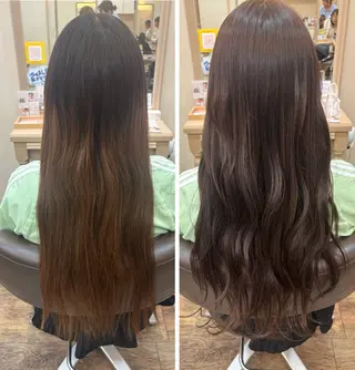 ロング あ あのヘアスタイル