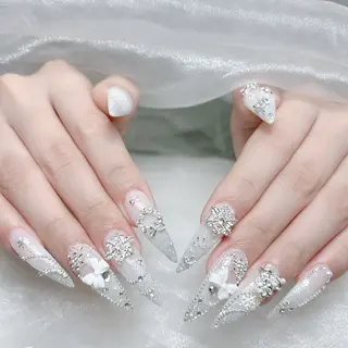 ネイル MoMoA Nail ネイル長さ出し専門店のネイルデザイン