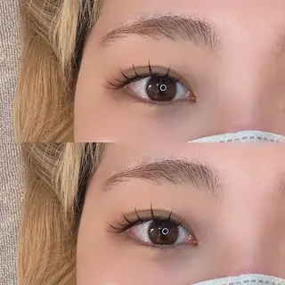 マツエク・マツパ NUAH 水本ひなたのマツエク・マツパデザイン
