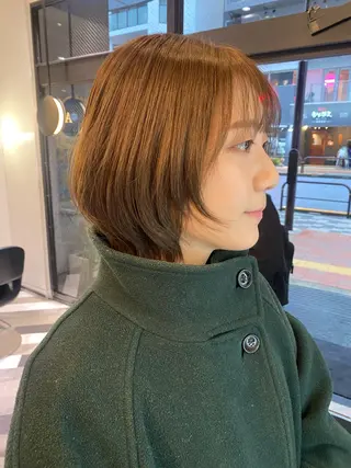 ミディアム 貴方に似合うを見つけ ます🌱市川リョウカのヘアスタイル