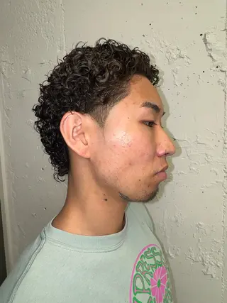 ショート パーマ 💈メンズ特化💈 TASUKUのヘアスタイル