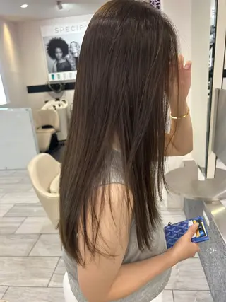 ロング カラー 遠藤 ふたばのヘアスタイル