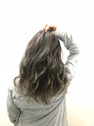 ミディアム カラー コレットヘアー 田中アヤノのヘアスタイル