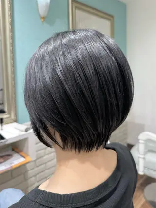 ショート カラー ハイトーン/ブリーチ /ボブ特化/SOMAのヘアスタイル
