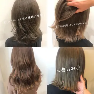 カラー パーマ ヘアアレンジ 髪質改善/韓国風 レイヤー/田村祐樹のヘアスタイル