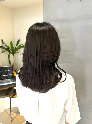 ロング 顔周りレイヤー 髪質改善 / AYUのヘアスタイル