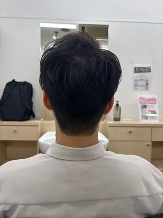 ミディアム メンズ 松澤 侑哉のヘアスタイル