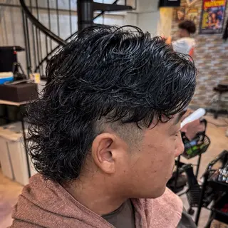 ショート パーマ メンズ 立川メンズカット/ メンズパーマ💈三上のヘアスタイル