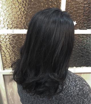 セミロング 植田 敬太のヘアスタイル