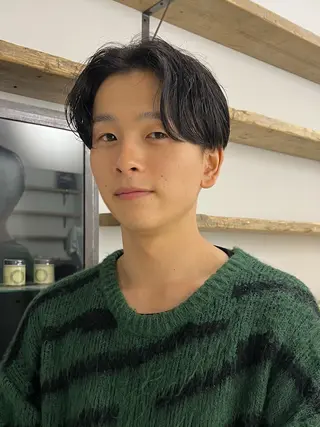 メンズ 本間 かえでのヘアスタイル