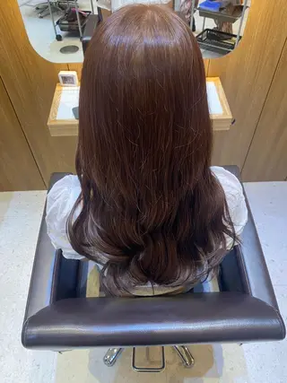 ロング カラー ❤️【暖色カラー】/ HARUKA🍒❤️のヘアスタイル