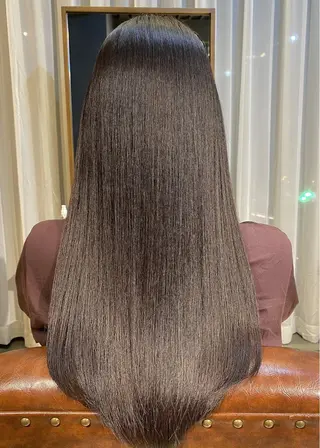 ロング 比嘉 翼のヘアスタイル