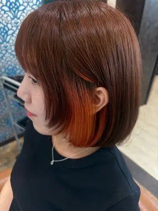 カラー 🫧美髪&髪質改善 𝔼𝕀𝕄𝕀🫧のヘアスタイル