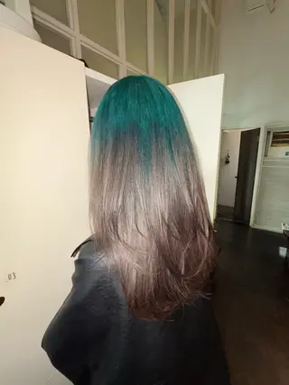 ロング NOAトレンドヘア "垢抜けカラー"のヘアスタイル