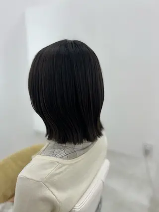 ショート カラー ✄﻿aini天王寺 ✄﻿ゆ乃のヘアスタイル
