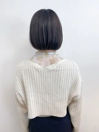 ショート カラー KYARA HALF 【アカデミー】のヘアスタイル