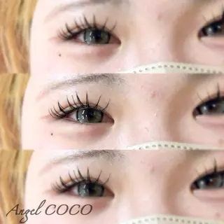 マツエク・マツパ Angel CoCo Suzukiのマツエク・マツパデザイン