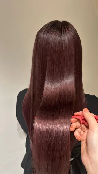 ロング カラー パライソ南公園店小嶋 さつきのヘアスタイル