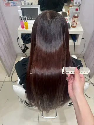 ロング 🫧艶 ×透明感🫧 吉田 陽菜のヘアスタイル