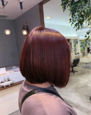 ショート カラー Hikari／暖色／ ブラウンカラー🤍のヘアスタイル