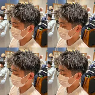 パーマ メンズ 優真/難波で 1番パーマが上手いのヘアスタイル