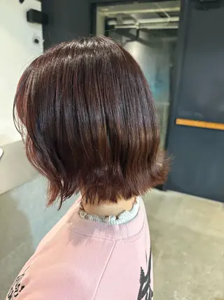 カラー 中村 文音のヘアスタイル