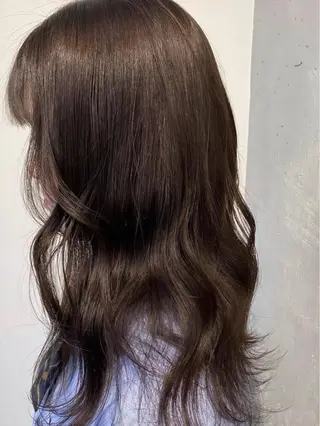 ロング カラー nu ✧︎*。のヘアスタイル