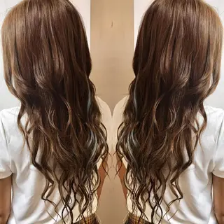 ロング Shiho お洒落な エクステ♡ハイトーンのヘアスタイル