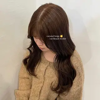 ロング canon/レイヤー /透明感カラーのヘアスタイル