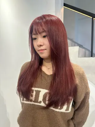ロング 韓国ヘアメンズ・レデ ィース特化ミクのヘアスタイル