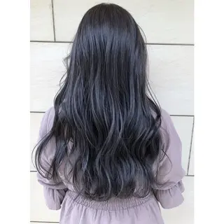 ロング カラー STYEL kuyukoのヘアスタイル