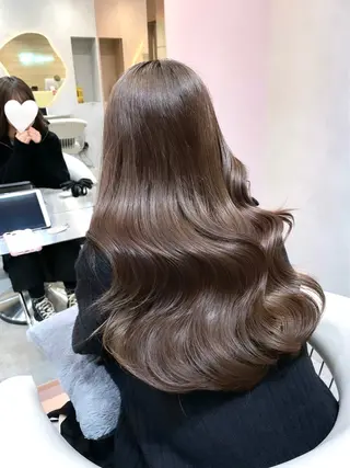 カラー 縮毛矯正ブリーチなし 🍒❤ゆうきのヘアスタイル