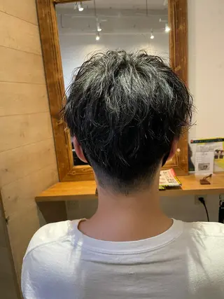 メンズ 優真/難波で 1番パーマが上手いのヘアスタイル