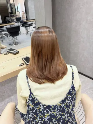 ロング すずきなつき 縮毛矯正🐰🌙のヘアスタイル