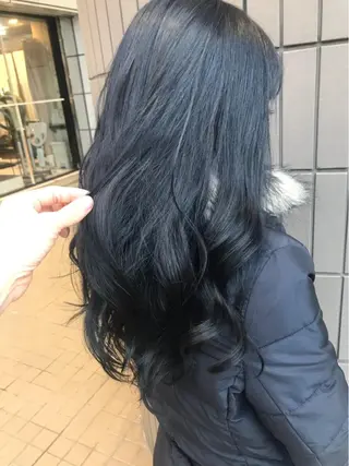 セミロング SHAFT Ieiriのヘアスタイル