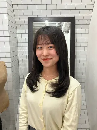 ロング カラー Maison HALU宮本 楓のヘアスタイル