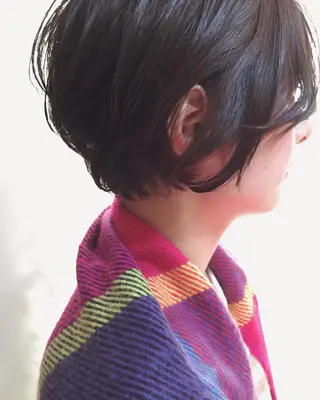 ショート 中川 竜誠のヘアスタイル