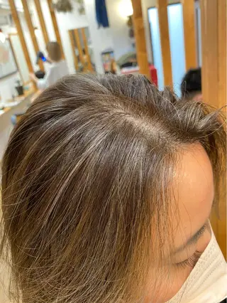 ミディアム カラー 馬場 涼平のヘアスタイル