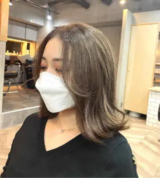 ミディアム 的塲 優弥のヘアスタイル