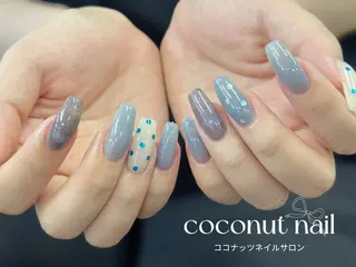 ネイル 神田 ココナッツのネイルデザイン