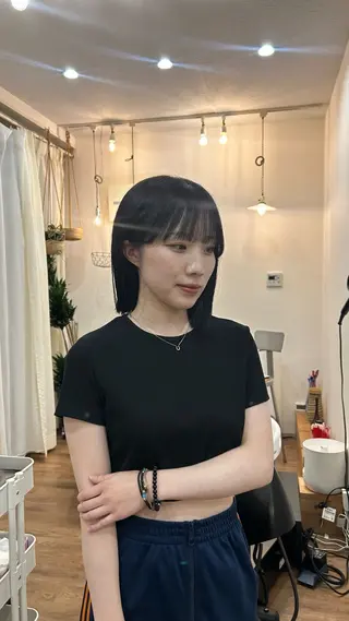 ミディアム Itsuki モデル募集中♩のヘアスタイル