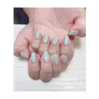 ミディアム ネイル 🐾enen style 🐾のネイルデザイン