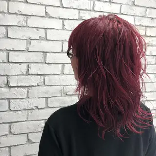 セミロング カラー welring hair salonのヘアスタイル
