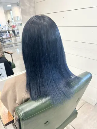 ミディアム レイヤー/艶髪カラー 森本くるみのヘアスタイル