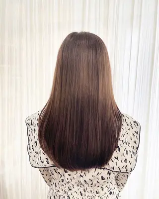 ロング カラー KURIA‪‪/ブリ ーチ/ダブルカラーのヘアスタイル