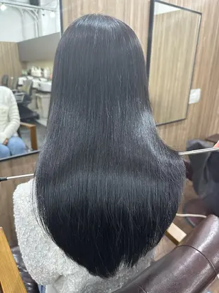 ロング 韓国レイヤーカット KOUKIのヘアスタイル