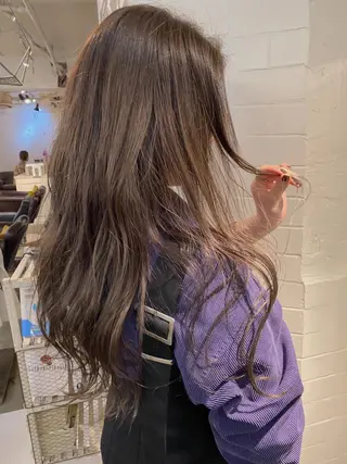 ロング カラー stylist🎨 aye牧野莉香のヘアスタイル